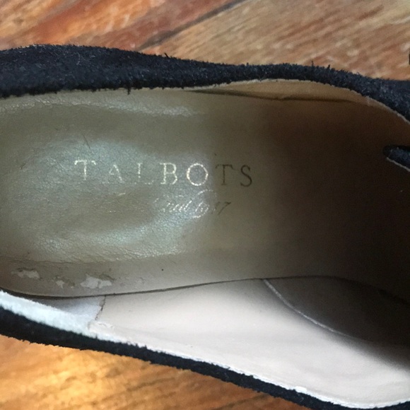Black Suede Booties by Talbots - Picture 4 of 4